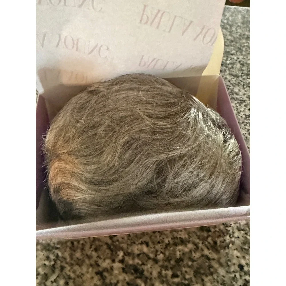 Paula Young Blair Wig Women's Average Silver New Pixie Kanekalon A4159 56